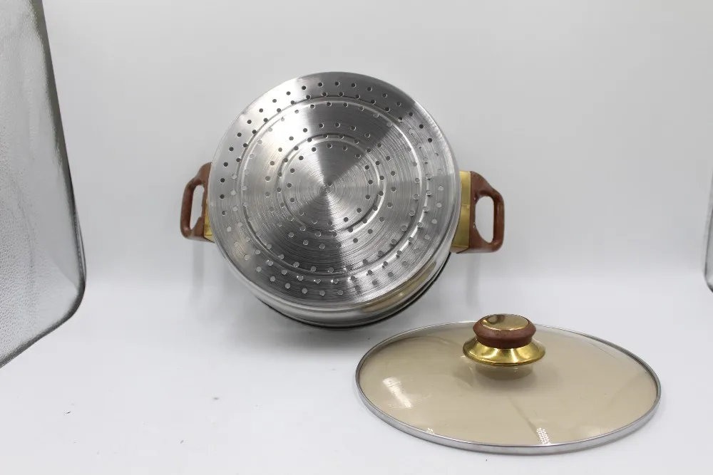 Couscous Pot 12 Pieces Stainless Steel Steamer Set 4 Different Size S/s Couscous Pot With Glass