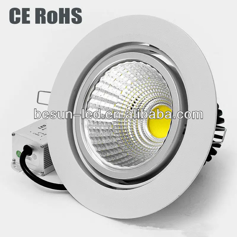 Round model 30W/ 360 degree rotatable COB LED Indoor dow lighting