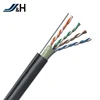 UTP Cat5e Outdoor Cable Self Support Wire Waterproof Jelly Filled Ethernet Cable