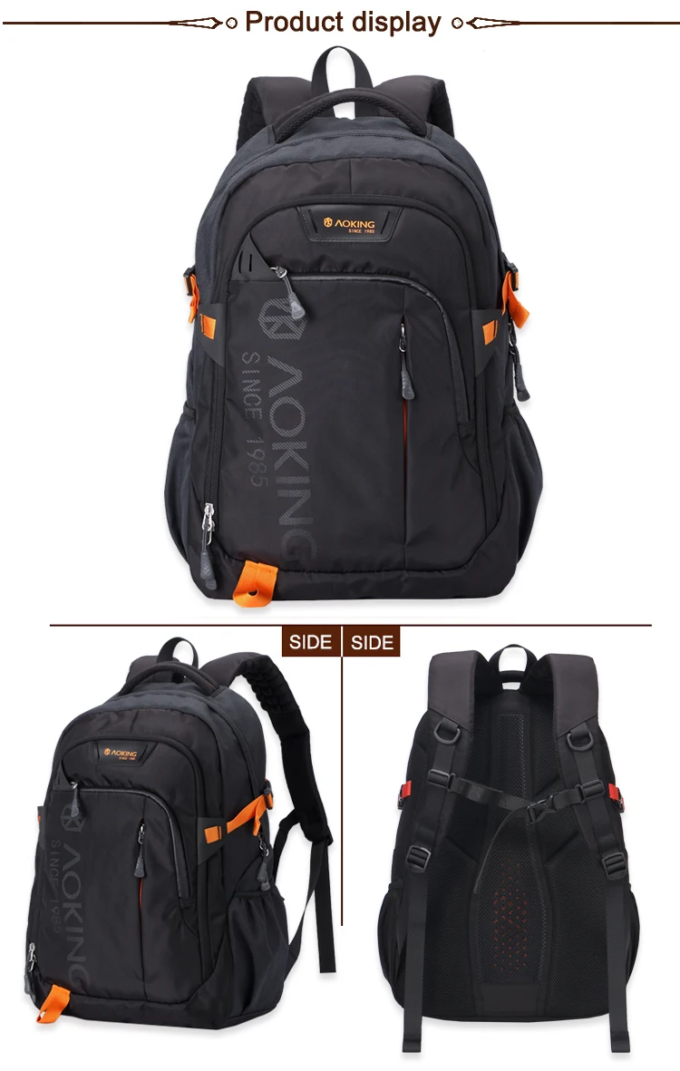 Large Capacity Fashion Student Laptop Travelling Backpack Waterproof