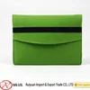 Functional A4 size felt document bag folder with elastic band for promotion
