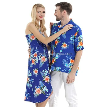 roupas havaianas para casal