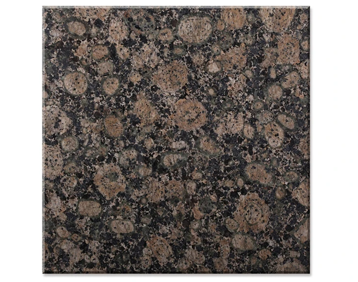 Decorative cultural stone natural brown granite stone slate