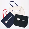 Factory Wholesale Hot Sell High Quality Cotton Fabric Ladies Message Tote Bags