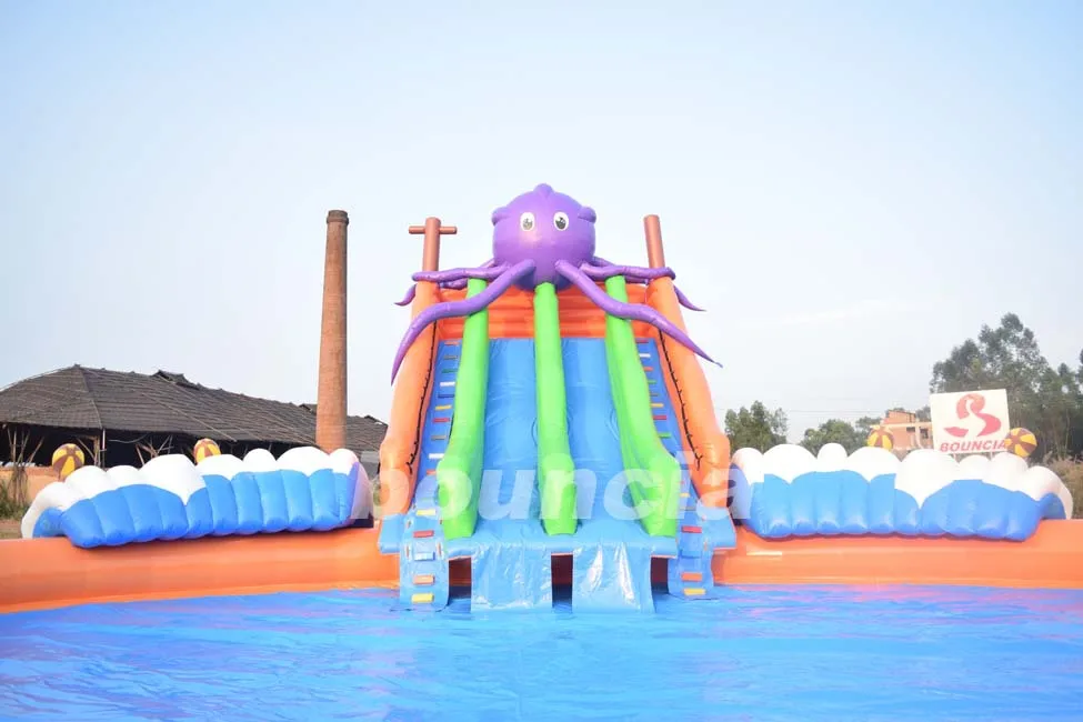 inflatable ground water park