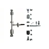 Galvanized Gear Lock Mechanism System Shipping Container Locking Bar