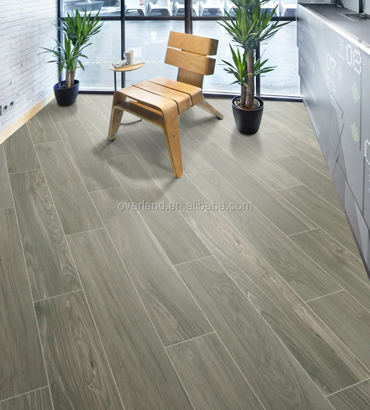 Indoor wood grain ceramic tile