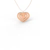Fashion New Style Triple Heart Pendant Necklace For Women