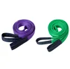 China manufacturer Polyester flat eye lifting sling nylon webbing sling