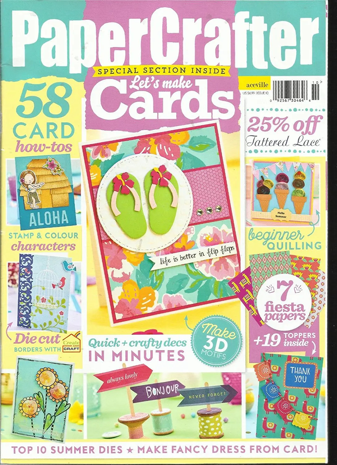 PAPER CRAFTER, ISSUE, 2017 ISSUE,110 FREE GIFTS OR CARD KIT ARE NOT INCLUDE.
