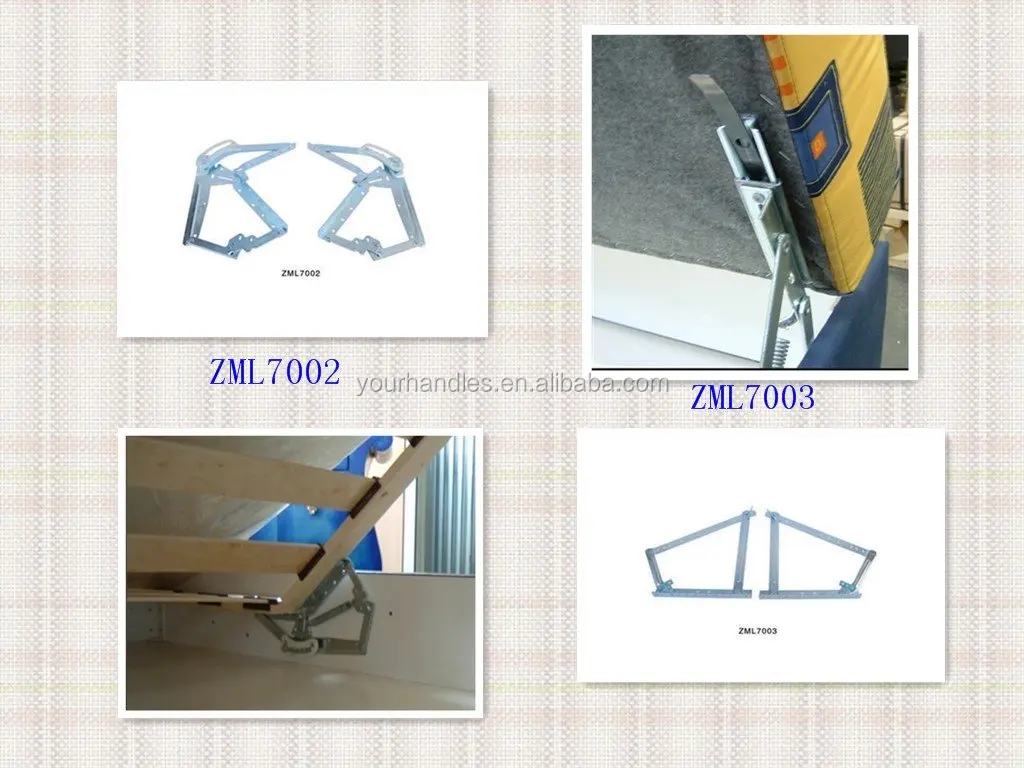 Bed montage hardware/muur bed mechanisme metalen bedden product id ... Kleine slaapkamers waarvan bed