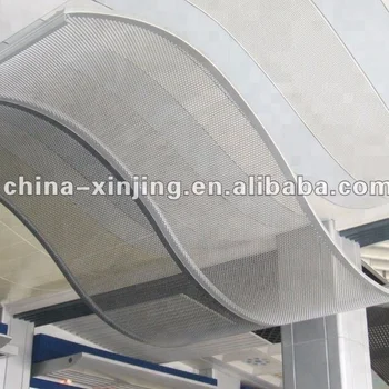 Curved Metal Ceiling Aluminum False Ceiling Buy Curved Metal Ceiling Perforated Metal False Ceiling Metal False Ceiling Product On Alibaba Com