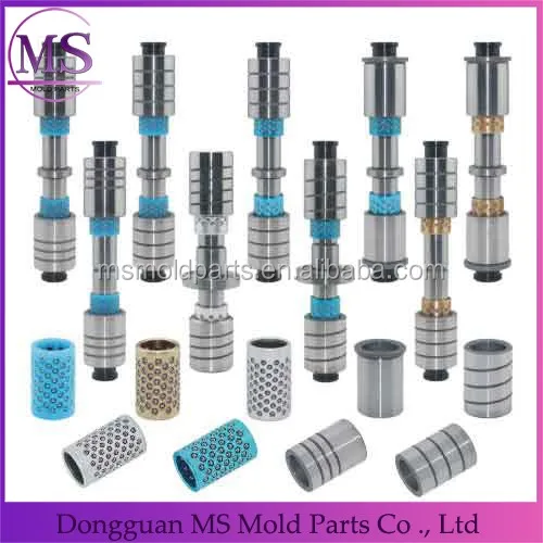 Hot Sale Injection Mold Die Guide Pillar,Guide Pillar And Bushings