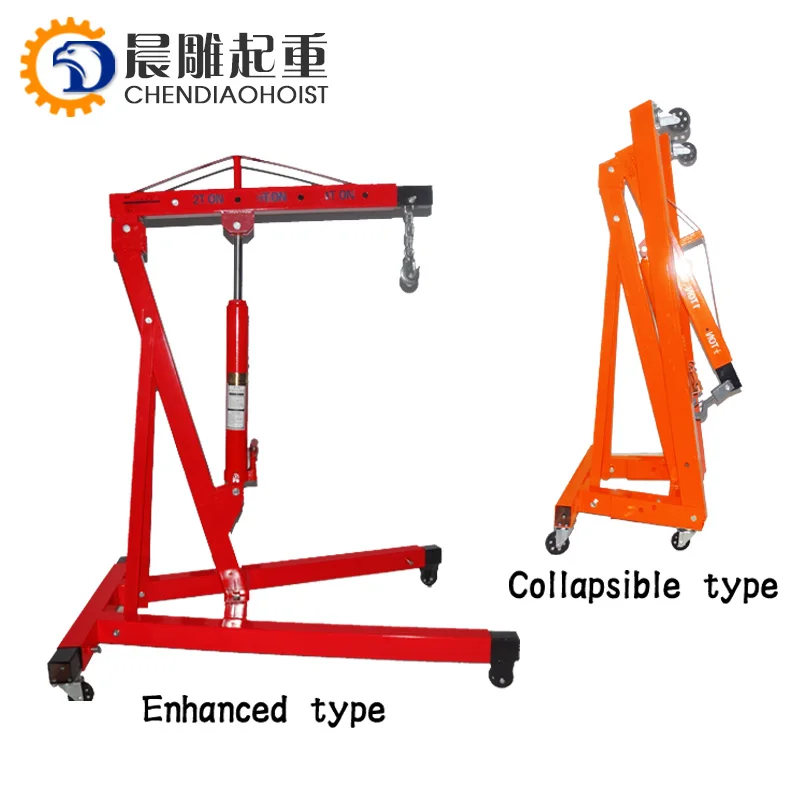 Outdoor Used Mobile Cranes Small Hydraulic Cranes 2 Ton 3 Ton Engine Provided Standard Hand 1 Set Mobile and Collapsible Type