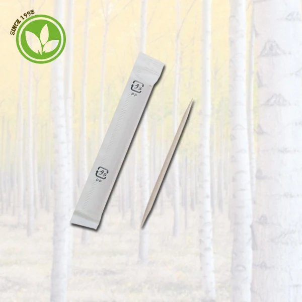 Sortie d'usine Individuellement Emball&eacute; Cure-Dents De Chine