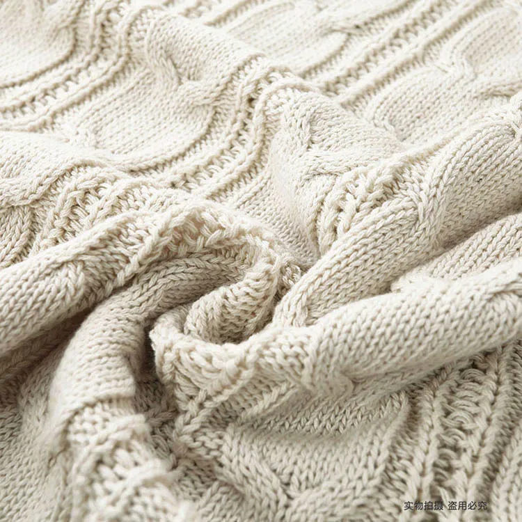 Factory Oem Chinese Supplier Knitting Blanket Cheap Weighted Blanket