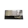 Hot sale Waterproof Illuminated Metal PC Keyboard with Trackball