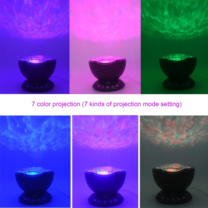 New And Creative Cheap Decorative Ocean Wave Projection Lamp - Buy ...