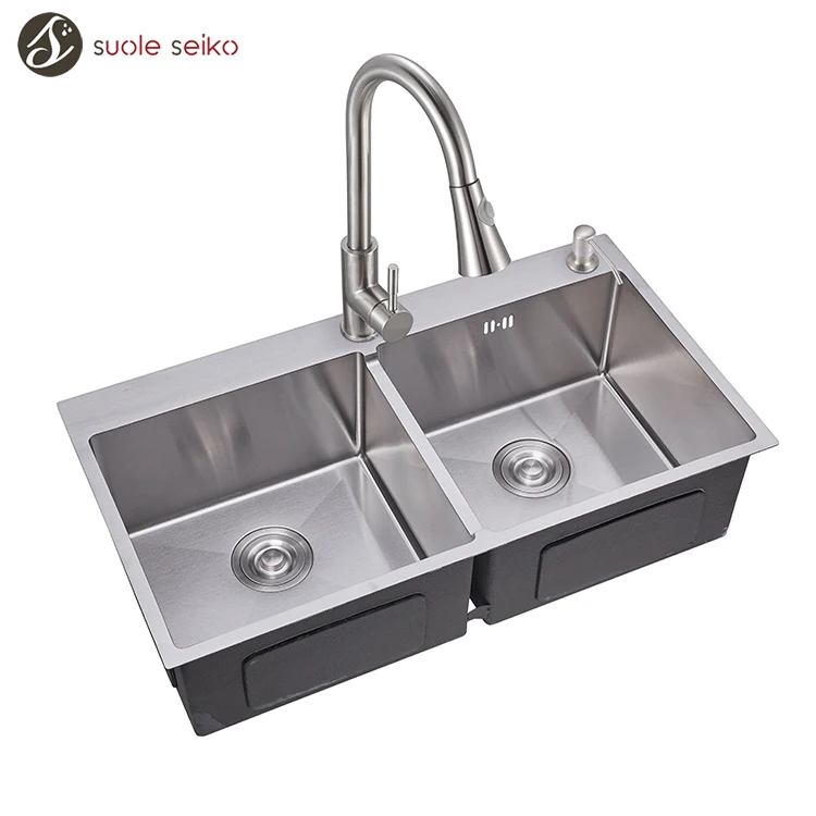 Odm Oem Custom Size 304 Or 201 Molded Countertop Metal Kitchen