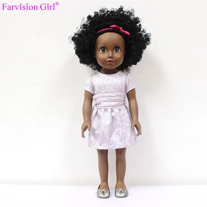 Poupee Afro En Vinyle Pour Enfants Jouet De Bebe Noir 18 Pouces Buy Poupee En Vinyle Noir Poupee Noire Poupee Bebe Product On Alibaba Com