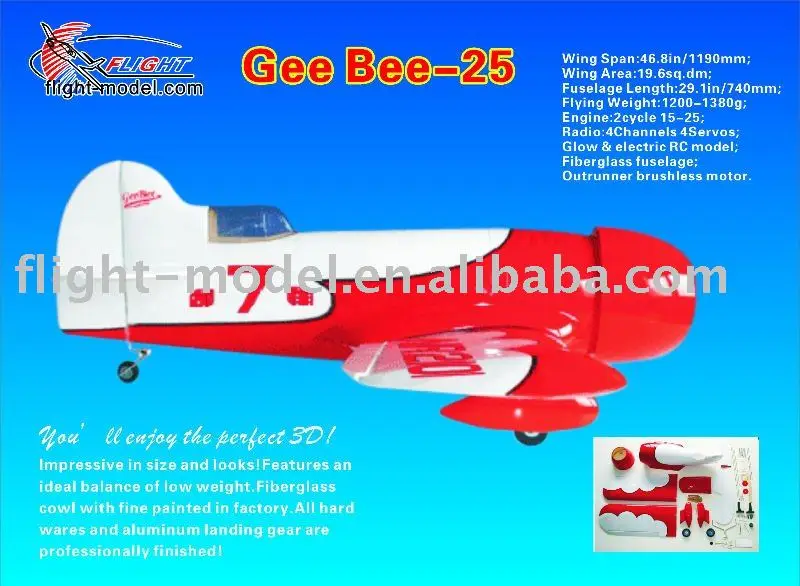 gee bee rc plane for sale