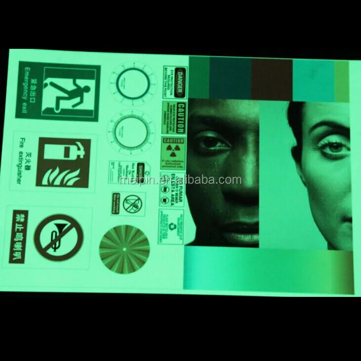 Glow In The Dark Sticker Paper Buy Glow In The Dark Sticker Paper