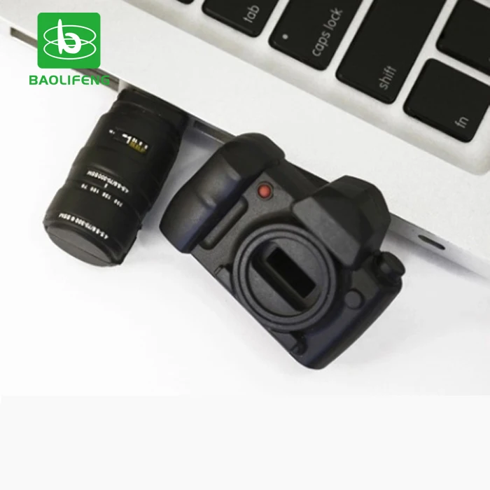 PVC cartoon camera usb flash drive 2gb 4gb 8gb 16gb 32gb camera usb memory stick pendrive - ANKUX.COM