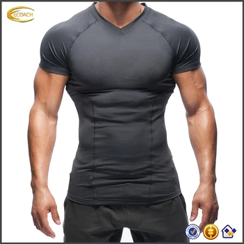 v neck compression undershirt