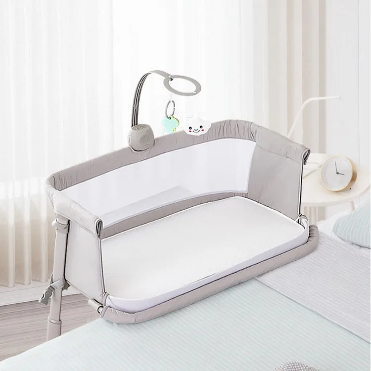 co sleeper bassinet attaches to bed