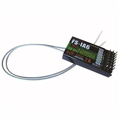 Flysky FS-iA6 2.4G 6CH Receiver W/ Double Antenna for FS-i4 i6 US seller
