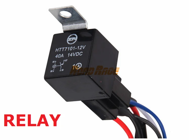 14awg Universal Wiring Harness Kit Bar 12v On Off Switch Power Relay Blade Fuse For Off Road Led