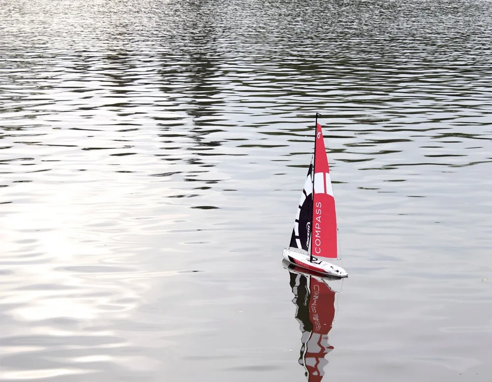 Compass 650mm Rc Sailboat Yacht Rg65 Sail Boat Competition ...