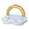 nice inflatable rainbow pool float rainbow salad bar inflatable drink holder