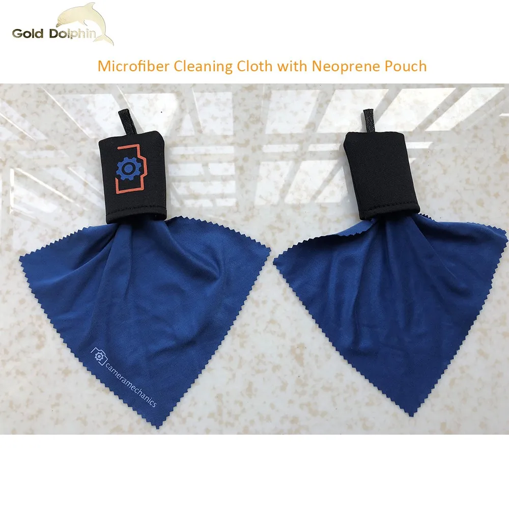 Custom Design Microfiber Eyeglasses Cleaning Cloth Keychain Buy High