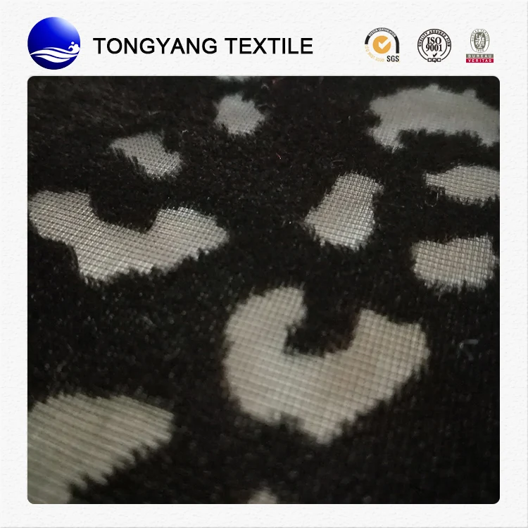 2017 burnt out fabric Hot Selling