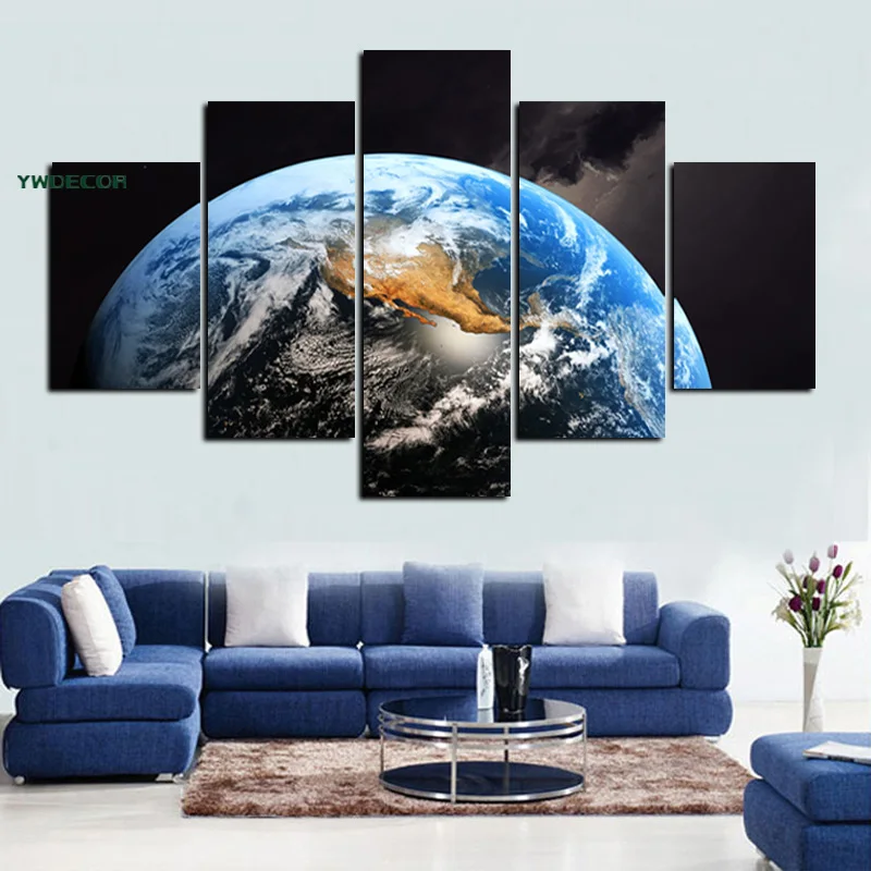 ديكور قديم وحديث - صفحة 6 Nature-Theme-5-Pcs-Wall-Art-Decor