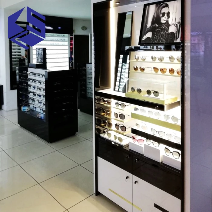 Spectacles Display Optical Shop Interior Design - Eyewear & Sunglasses Display