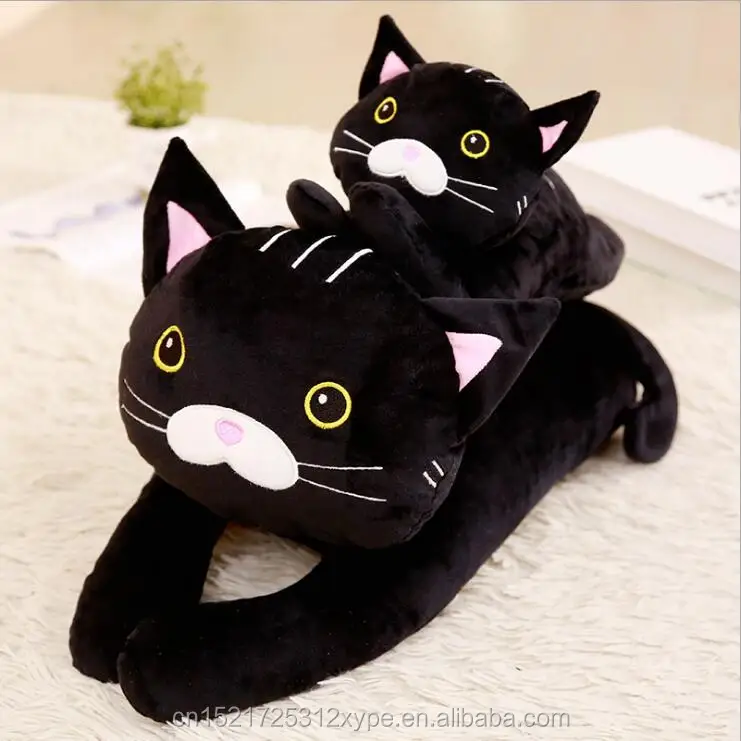 lifelike plush cat