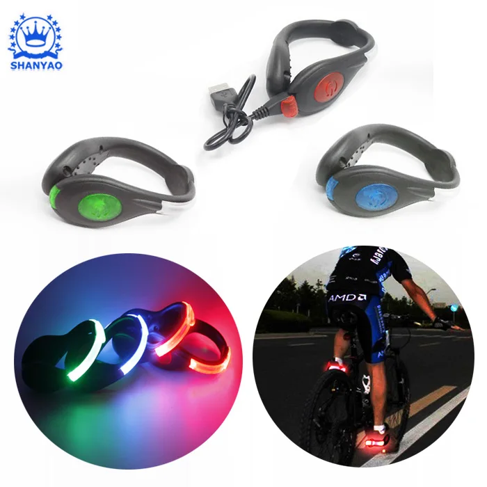 High Quality Led Shoe Clip Light For Cycling And Jogging Fun Run In The