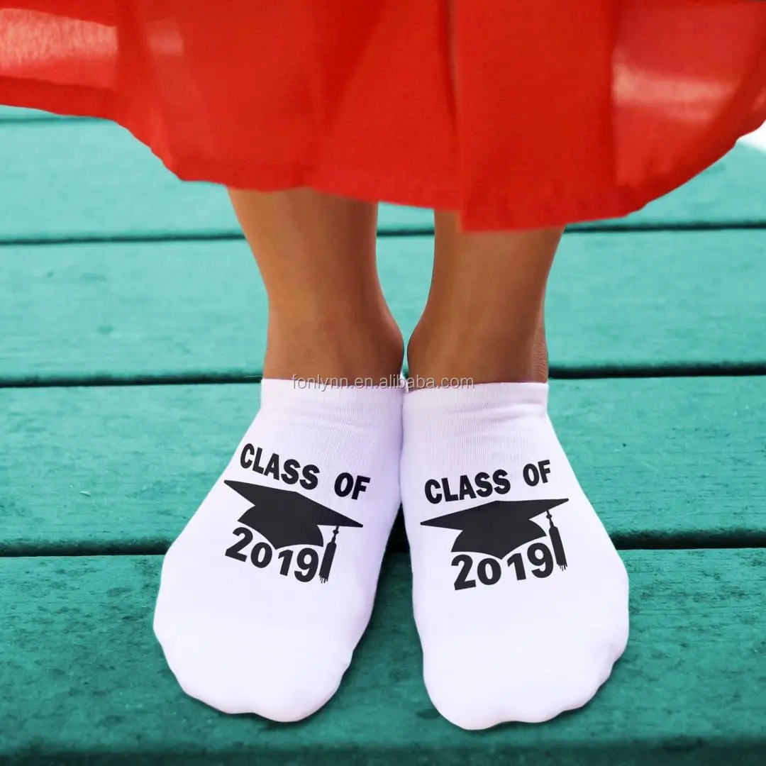 women socks with writing custom text funny socks