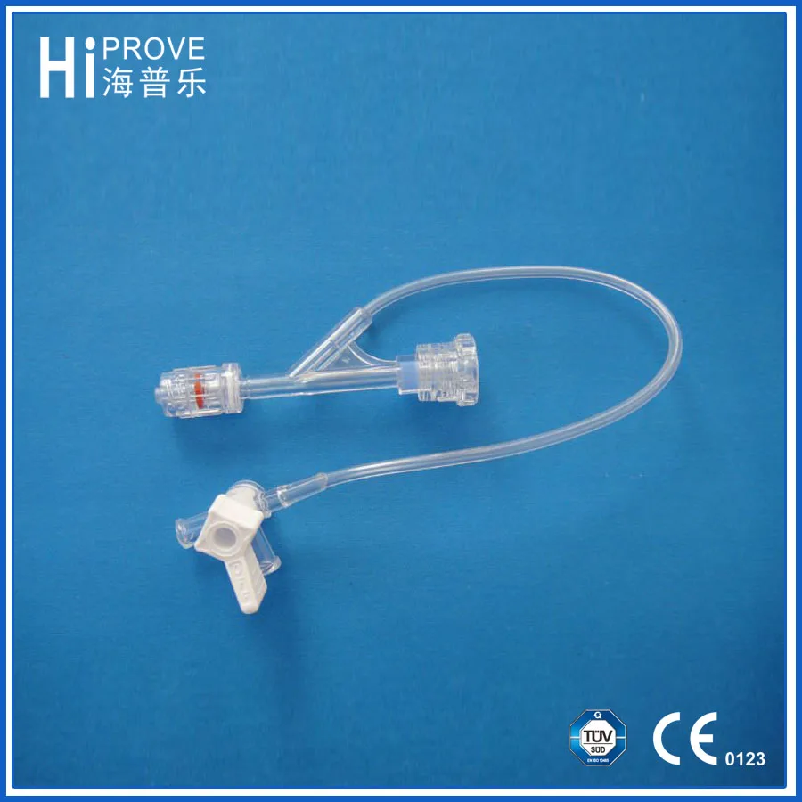 Disposable Y Connector Push Pull Hemostatic Twist Hemostasis Valve Set ...