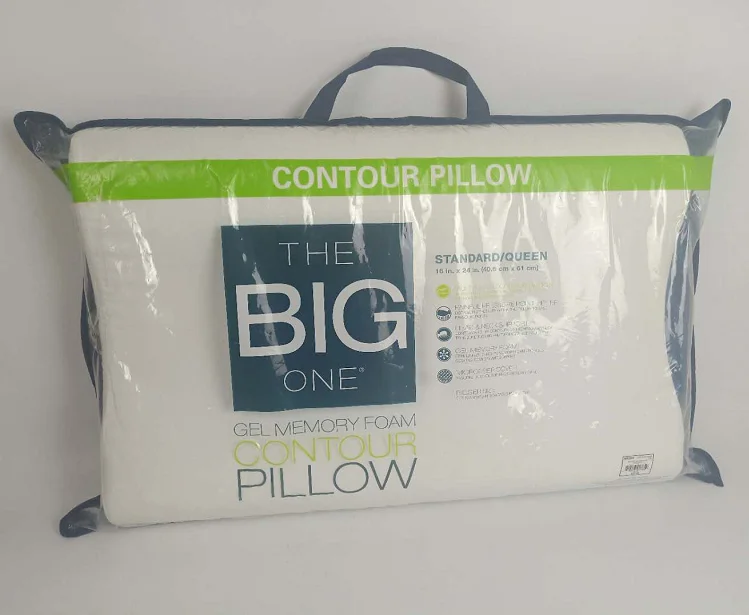 Silicon Gel Memory Foam Standard Pillow,Cooling Pillow For Side Sleeper