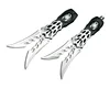 Classic Scorpion Pattern 15" 420J2 Steel 56 HRC Rosewood Handle Tail Lock Outdoor Practical Folding Knife Folding Pocket Knife