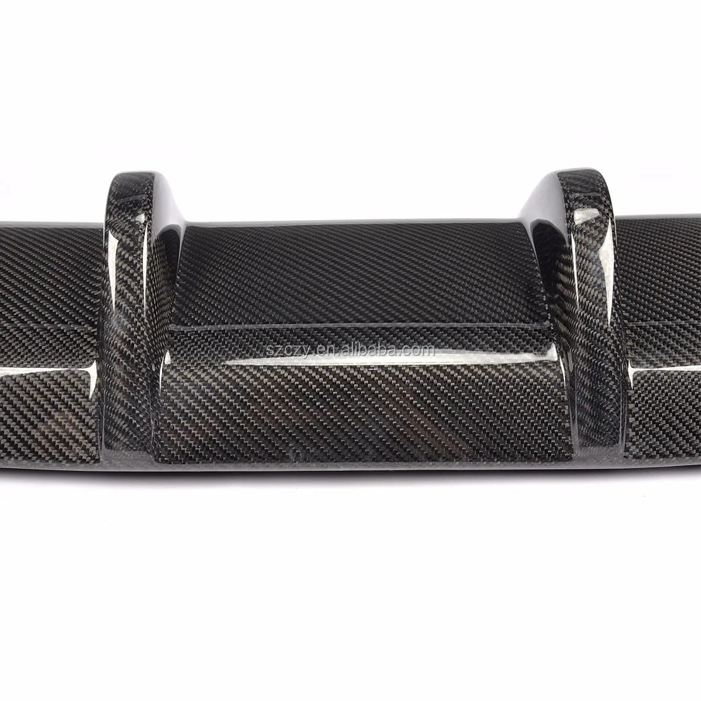 Carbon Custom Dual Outlet Auto Rear Bumper Diffuser For Vw Scirocco R ...