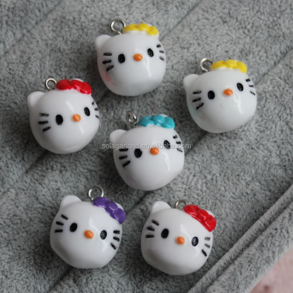 How to Make a Hello Kitty Charm Bead Bracelet for Kids- Pandahall.com