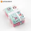 4 Colors 1" 25mm 20 Yards Set Love Elderly Care Printed Grosgrain Ribbon for DIY Gift Wrapping Accessories