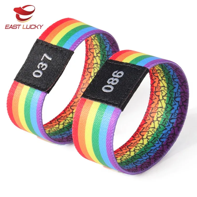 Poly elastic wristbands Clearance