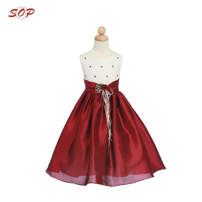 New Model 8 Years Old Girls Party Children Dresses Flower Girl Dresses