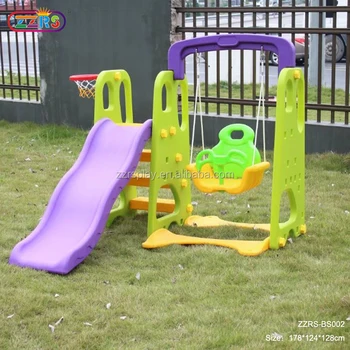baby swing and slide outdoor