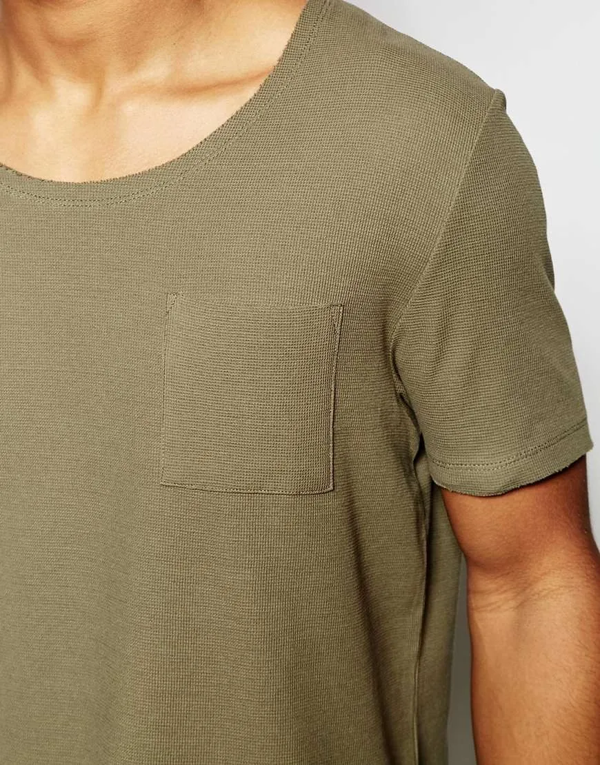 how to cut a wide neck t shirt